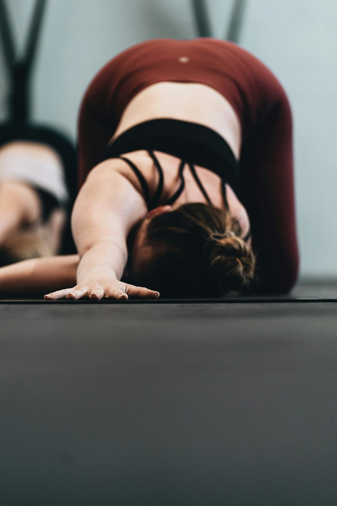 team yoga session